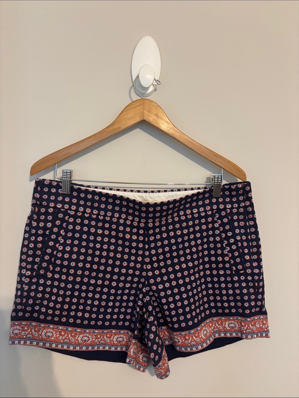 J. Crew Patterned Shorts Sz 10 EUC